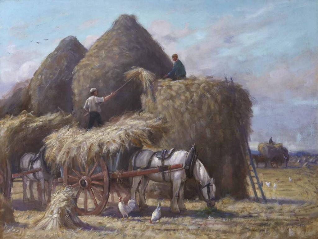 The Hay Harvest by M. Fleming Struthers