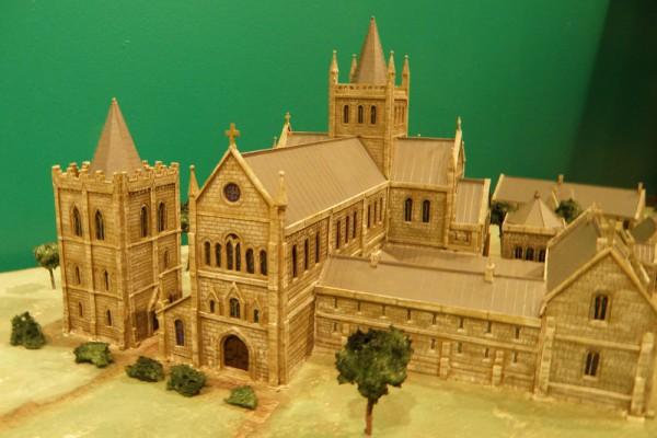 Model showing Cambuskenneth Abbey