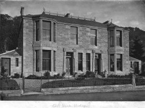 Cliff Bank, Albany Place, Stirling designed by architect John Allan